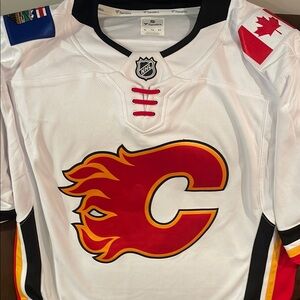 Fanatics Calgary Flames White Jersey